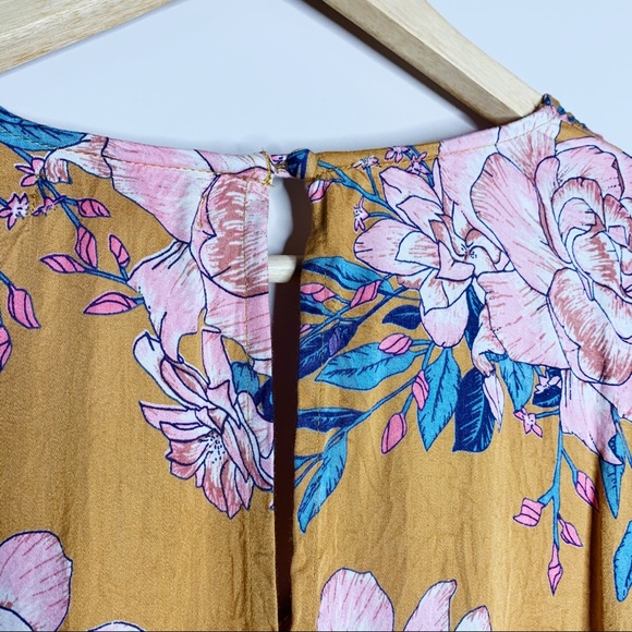 BILLABONG GOLDEN LIGHT FLORAL SHIFT DRESS - Picture 8 of 11